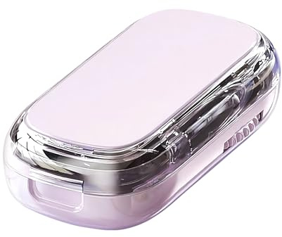 Tablettskärare | Bärbar Tablettbehållare,Weekly Pill Cutting Organizer For Home Business Travel Hospital School Camping Work Nurses Adults Elderly
