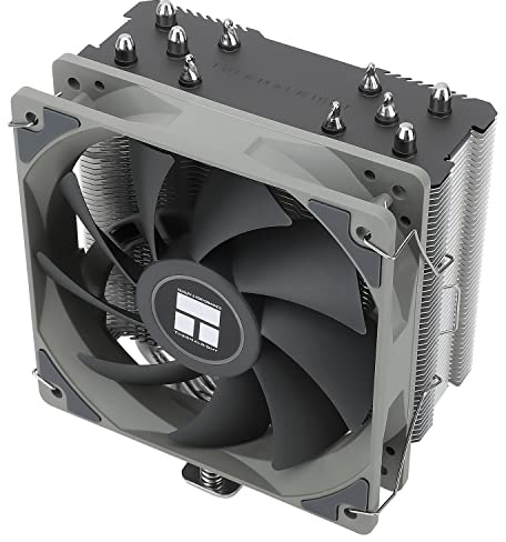 TR-Thermalright Assassin King 120 SE Enfriador de CPU - 5 tubos de calor, 1550 U/min, ventilador de CPU silencioso de 120 mm, para AM4/AM5, Intel LGA1851/1700/115x/1200, Enfriador de PC de 148 mm de