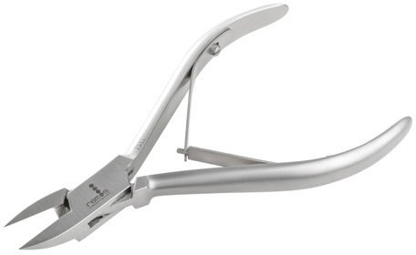 REMOS Eckenzange, Rostfrei, 13 cm, zum Freischneiden eingewachsener Nägel