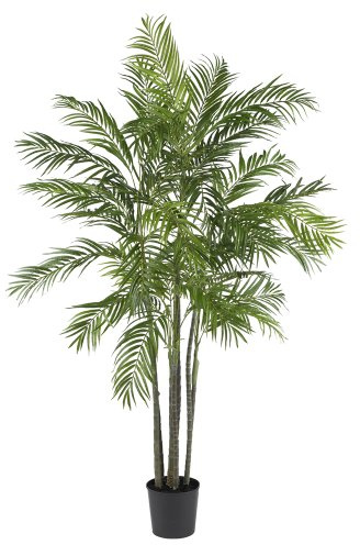 Nearly Natural 6ft. Areca Palm Silk Tree