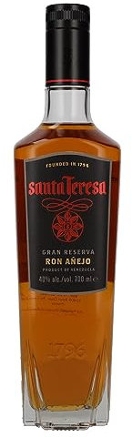 Santa Teresa Gran Reserva, Rhum ambré - ron anejo, 70cl, 40%