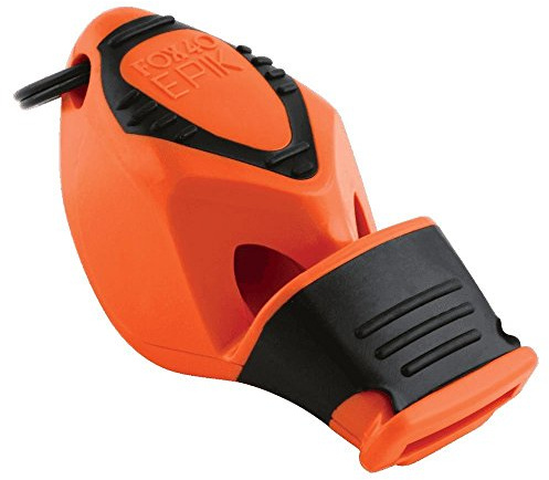Fox 40 Epik CMG Sifflet de sécurité C/W Dragonne Orange