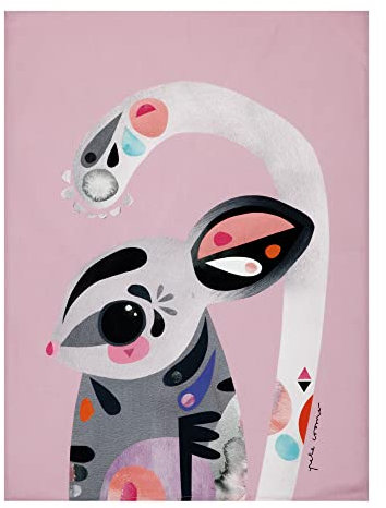 Maxwell & Williams Pete Cromer Geschirrtuch, Koala Design, 100% Baumwolle, 70 x 50 cm, Küchentuch Waschmaschinenfähig Schonwaschgang bei 30°C