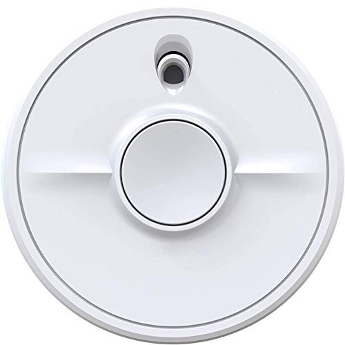 FireAngel SB5-INT Rauchmelder, kein Fehlalarm bei Toast, optischer Alarm für Zuhause mit austauschbaren Batterien und Test-/Stummschalttaste, Feuermelder mit Rauchfrüherkennung, 90 x 35 mm, Weiß