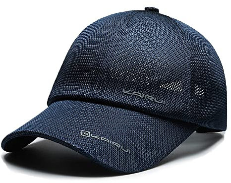 YAMEE Sommermütze Herren Baseball Cap Sommer Mesh,Basecap Damen Baseballmütze Sommer Sonnenhut Sommercap Einstellbare Atmungsaktives