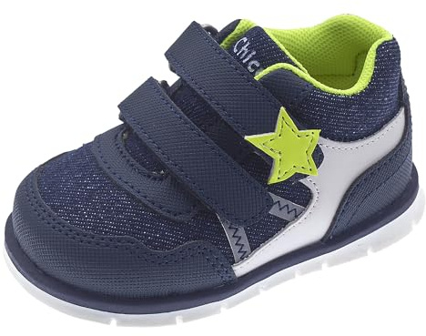 Chicco, Sneakers con Doppio Strappo, Confortevoli, Leggere, Flessibili e Traspiranti, Bambini E Ragazzi, Designed in Italy