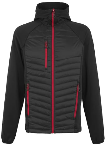 Regatta Chaqueta híbrida Navigate Professional para hombre, perfecta para exteriores, caminar, senderismo y camping