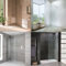 PARETE DOCCIA PORTA FISSA WALK IN VETRO 8MM 110X190 CM OPACO oppure TRASPARENTE (TRASPARENTE)