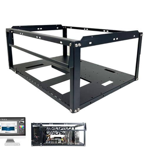 Caso de la Caja Maestra de enfriamiento PC: Caja de Juegos de computadora de la Torre Media, Caja de computadora de disipación de Calor | PC Case Compact con instalación Cae, CAS de computadora Negra