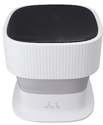 Mini Lavatrice a Pieghevole Portatile per Viaggi APPARIO RASHER ECO Friendly e Silenziosa per Piccoli Articoli (TPE ABS/1kg) (Spina europea)
