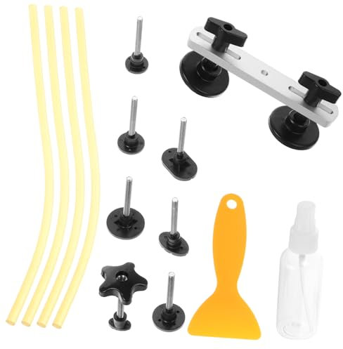 Alipis 1 Juego Kit de Herramientas Reparación de Abolladuras Extractor Portátil con Ventosa Carrocería Arreglar Daños Automóviles Usar y Transportar
