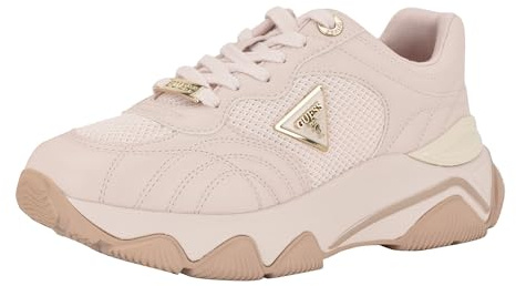 Guess Women's Moeann Sneaker, Light Pink 680, 8