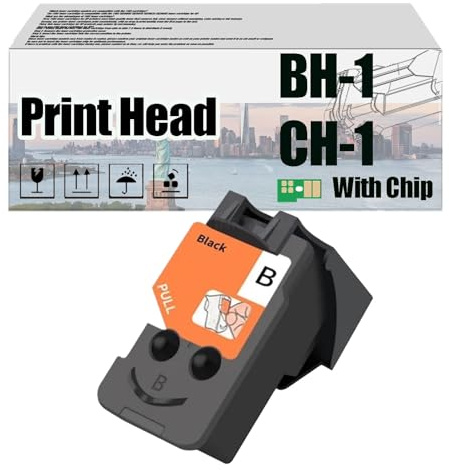 Testina di stampa BH-1 CH-1 BH1 CH1, compatibile con stampanti Canon G1100 G2100 G3100 G4100 G1110 G1111 G2110 G2111 G3110 G3111 G4110 G4111 —— Elevato volume di stampa con chip BH-1