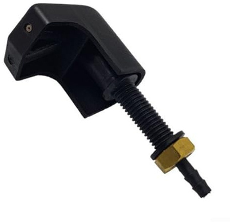 Ugello a getto lavavetri anteriore per Land Rover Defender 90/110 con codice articolo LR061677, materiale plastico, 1 pezzo per uso anteriore del veicolo