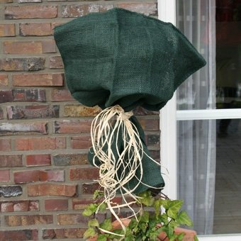 Videx-Winterschutz Jutesack, witterungsbeständiges Material, grün, 110 x 60cm