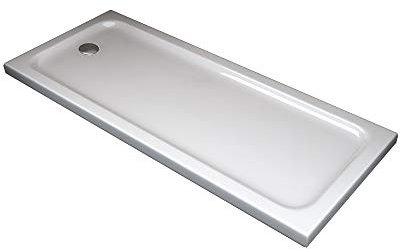 ABS Duschwanne rechteckig 70x170 h.5 cm, inklusive Ablaufgarnitur