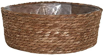 Grafelstein Pflanzschale Season braun D35cm aus Pflanzenfaser Pflanzkorb - MITTEL