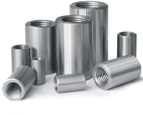 Gewindemuffe rund M6 M8 M10 M12 x 20-50 mm Stahl verzinkt Verbindungsmuffe Langmutter Hülse (1 5 10 25 Stück) (25, 6 x 40 mm)