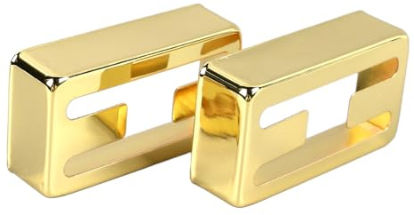 Gitarren-Tonabnehmer-Abdeckung, Doppelspulen-Tonabnehmer-Abdeckung, H-Loch für Leistung (GOLD)