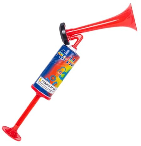 Klaxon de football | Klaxon de stade | Klaxon de Vuvuzela | Klaxon à main, signal de sécurité et pompe à klaxon universel, klaxon à air puissant conçu pour le sport et les événements