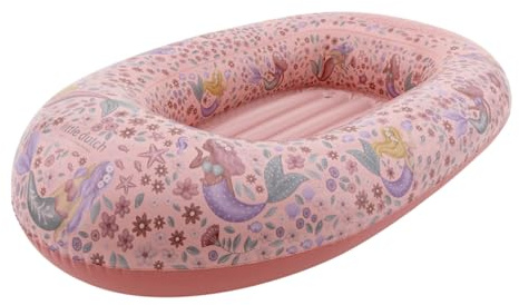 Little Dutch Boot aufblasbar - Schlauchboot - Aufblasbares Wasserspielzeug - für Mädchen ab 3 Jahren - Dreamy Mermaid rosa