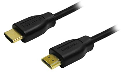 LogiLink CH0037 Câble HDMI V1.4 avec Ethernet 19-pin Mâle/Mâle 2 m Noir