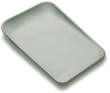 Leander Matty™ Wickelauflage 50x70 cm Sage Green - Samtig-weiche Wickelunterlage - Wasserabweisend und Abwischbar - Rutschfest - Made in Dänemark