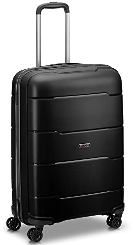 MODO BY RV RONCATO Galaxy trolley medio 66 CM, rigido e con sistema di chiusura con sistema di chiusura TSA - NERO