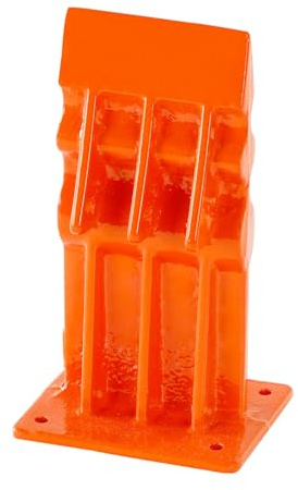 WISEPRO Manual Log Splitter, Heavy Duty Splitting Base, Safe and Efficient Firewood Log Splitter & Kindling Splitter -Cast Iron- Small & Medium Logs, Perfect for Gardening and DIY