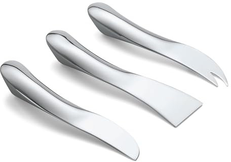 Philippi Wave - Set di 3 coltelli da formaggio