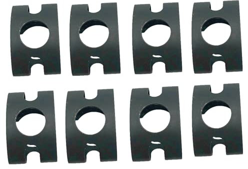 TAKPART 8x Halteklammer Bremsleitung Bremsschlauch Haltefeder Halter Klammer 171611715 4D0611715B