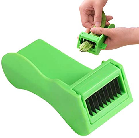 Bean Frencher,Tagliaverdure a mano durevole Taglierina per fagioli - Pratico trituratore per verdure in acciaio inox per domestica Huiba