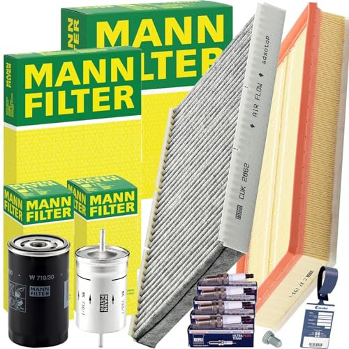 BandelOne enthält Mann-Filter Inspektionspaket passend für Golf 4 Bora 1J TT 8N 150-245 Ps