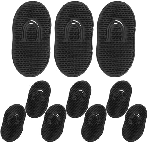 HINTRMENT 10pcs Silicone Scalp Massager Brush Comb for Men – Portable Pocket Hair Brush with Palm-Sized Shampoo for Travel and Multi-Use Hair Wash Massage