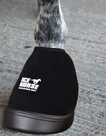 Ice Horse Hoof Pair Ice Boot for Horse Professionals Choice | Cooling Wraps for Horse Injuries, Reusable Horse Leg Ice Boot Cold Pack with Flexible Straps - Medium