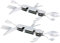 PEARL Taschenmesserbesteck: 2er-Set 9in1-Edelstahl-Klappbestecke für Camping und Outdoor (Klappmesser-Besteck, Outdoor-Besteck-Set, Picknickdecke)