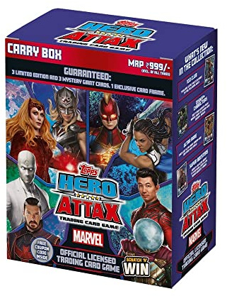 Topps Marvel Hero Attax 22-23 Collection - Trading & Collectible Card Games - Carry Box