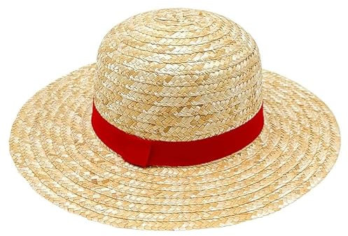 Mayibuluo Straw Hat, Sun Protection Straw Hat, Cosplay Sun Hat for Adults, Anime-Inspired Cartoon Style Hat, Multifunctional Costume Accessory