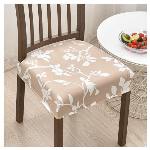 ELYSYSRL Fundas Sillas Comedor, Fundas Sillas Ajustables, Pack de 1/2/4/6 Fundas Protectoras para Sillas Elasticas, Funda Asiento Silla Lavables para Comedor(Color 15,6pcs)
