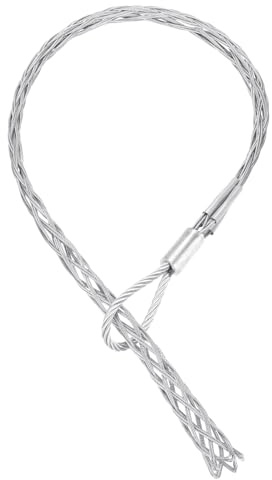 QUARKZMAN 120-150mm OD Câble Chaussettes de Tirage Grip 3 M Haute Résistance Avant-Main Tirer Fil Maille Puller Chaussettes Grip Outils de Tirage de Fil en Acier Galvanisé