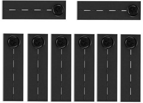 Hosenbunderweiterung, 20 Stück Hosenerweiterung Schwangerschaft Hosenknopf Verlängerung Verstellbare Hosenbund Verlängerung Knopfverlängerung für Damen Herren Hosen Knopf