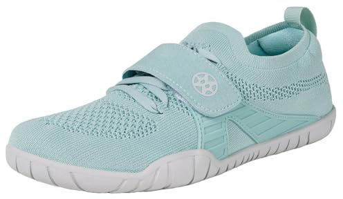 Wide Barefoot Shoes Women Men Walking Shoes Trainers Ladies Outdoor Lightweight Breathable Gym Fitness Jogging Workout Shoes Running Sneakers,Green,6.5 UK