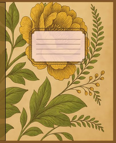 Notebook for Students |Collage Ruled |School Notes |Journal |Gift for Student: Aesthetic Illustration Collage Ruled Notebook for Students
