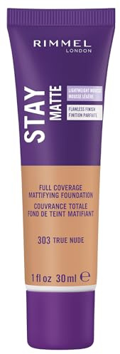 Stay Matte Lightweight Mousse Foundation - 303 True Nude by Rimmel London for Women - 1 oz Foundation