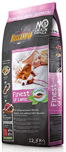 Belcando Finest GF Lamb [12,5 kg] getreidefreies Hundefutter | Trockenfutter für kleine & mittlere Hunde | Alleinfuttermittel für Hunde ab 1 Jahr