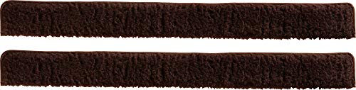 Erwin Müller Zugluftstopper 2er-Pack - Türstopper - Windstopper - für Fenster und Türen - Premium-Qualität - Schurwolle - braun 150 cm