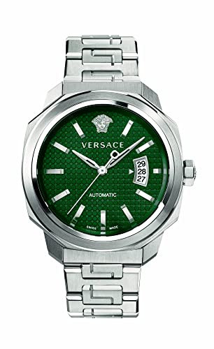 VERSACE Dylos Automatic - Herren Uhr - Saphirglas - Swiss Made - Grün