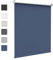 Verdunklungsrollo ohne Bohren Verdunkelungsrollo Klemmfix Rollos für Fenster ohne Bohren 160x110cm(LxB) Dunkelblau Thermorollo Fenster Rollo 100% Verdunkelung Sichtschutz und Sonnenchutz