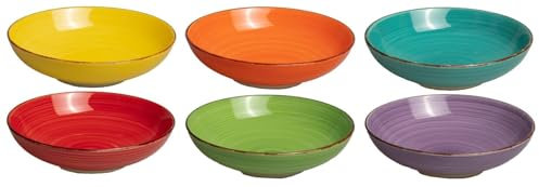 Assiettes à pâtes Studio Tavola Sunny Summer ø 23 cm - 6 pièces