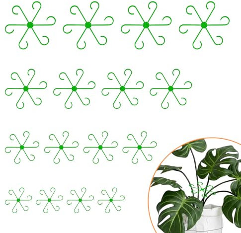 16 supporti per piante perenni, supporto per piante, supporto per piante, supporto per piante, supporto per piante e piante